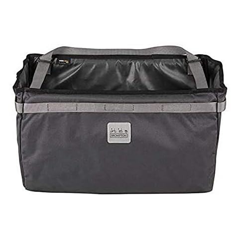 Brompton Borough Basket L Bag,Black Cover