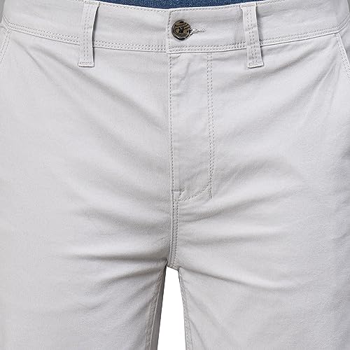 Image of Red Tape Casual Chinos for Men | Grey | Solid Woven Chinos | Skinny |Comfortable & Breathable | Durable & Moisture Absorbent | Cotton Chinos for Men