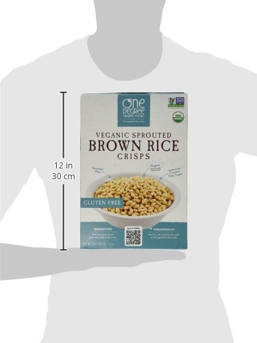 One° Cereal Rice Crisp Brown, 8 Oz