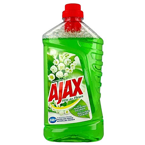 AJAX Allesreiniger 'Frühling Blumen' - 8er Pack (8 x 1 Liter)