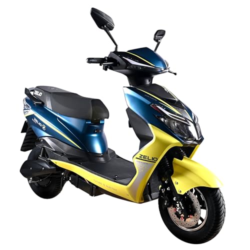 Image of ZELIO GRACYi Electric Scooter | 60V /32AH Lead Acid Battery | Range of 65-70 km | Non-RTO | Single Disc Brake | Charging Time 4-5 Hrs | Alloy Wheels