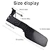 Big Tail Rudder for with Pulley System, Fishing Boat Steering Control Mechanism Compatible with Canoe, Nylon 51x12. cm