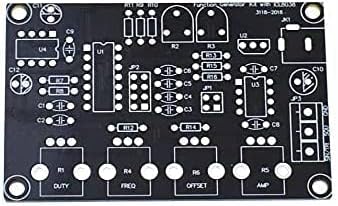 Close-up of the PCB for the ICL8038 Signal Generator DIY Kit