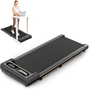 Walking Pad Treadmill for Home Office, Portable Under Desk Treadmill with Remote Control and LED Display, Walking Jogging Running Machine