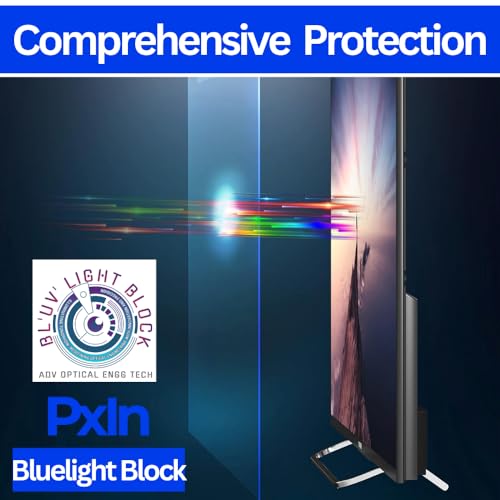 Image of Pxin 20 Inch (4:3) Anti Glare & Anti Blue light Monitor Screen Guard | Anti-Blue | Anti-Glare | No Eye Strain