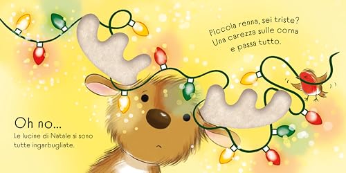 Libri Tattili Chi Ha La Bua? - Piccola Renna Ha La Bua - 4