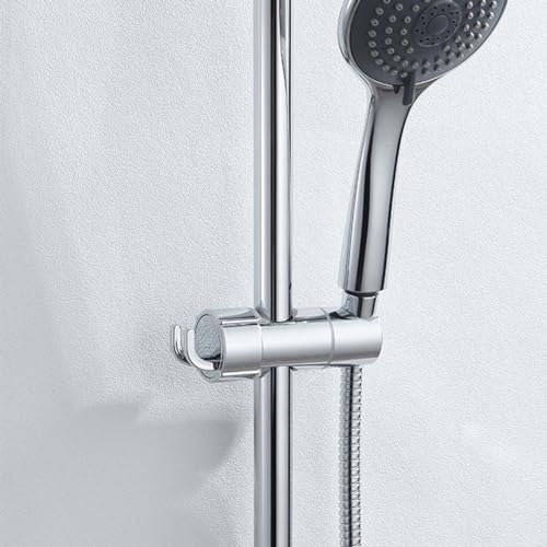Support de pomme de douche réglable pour barre de douche