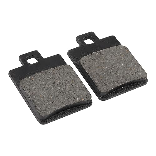 GOOFIT Pastillas De Freno Disco Moto Universal Set De 2 Reemplazo Para 50cc 70cc 90cc 110cc 125cc Bciclete Pit Bike Scooter Y Ciclomotor Atv Quad Go Kart Negro