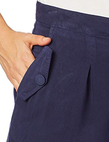 Shorts Sarja leve, Malwee, Feminino, Azul Marinho, 42