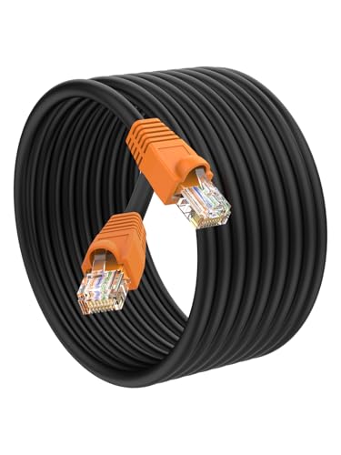 Cable Ethernet Cat6 para exterior 50 pies CCA miniatura 1