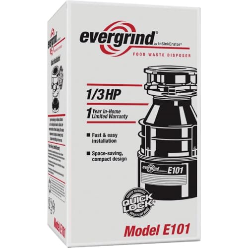 Image of Evergrind E101 1 /3 HP Garbage Disposer
