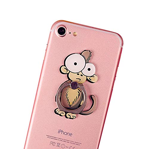Underreef Cell Phone Finger Ring Holder Cute Animal Smartphone Stand 361 Swivel For Iphone, Ipad, Samsung Htc Nokia Smartphones Tablet (Monkey) #TOP1