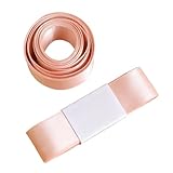 Ballet Shoe Ribbons 2pcs Satin Dance Accessories for Girls Women - Pink Ballet Pointe Shoe Laces for Stage Performance Practice