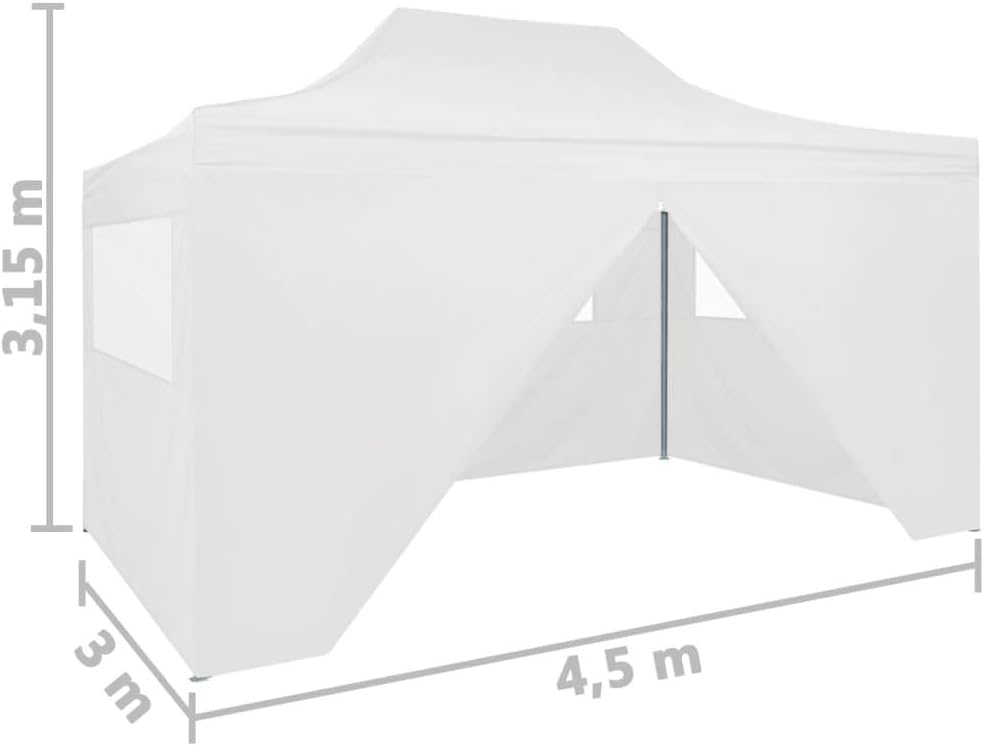 tenda con pareti laterali
