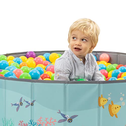 Parc à balles pour les petits utilisable en intérieur et extérieur