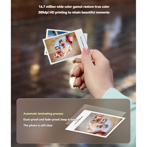 Image of Photo Fun Shot Box Pocket Printer Photo Paper for Insta360 Go Ultra Portable Instant Printer 16.7-Million Wide Colors 300dpi High-Definition Printing (GO Ultra Ultra Photo Paper (20 Piece))