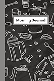 Photo Gallery morning journal: hand drawn coffee accessories morning journal - 6x9 lined 120pgs Photo Gallery morning journal: hand drawn coffee accessories morning journal - 6x9 lined 120pgs