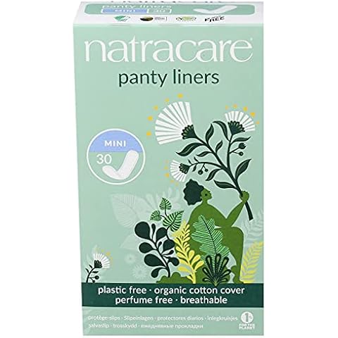 NATRACARE Mini Pant Liners, Unscented, (Pack of 30) Cover