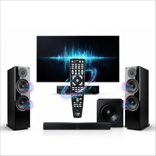 S-CAT Compatible for Harman Kardon Original Remote Model AVR700 Work for AVR70 & AVR70c AV Receiver Amplifier Home Theatre Music System Remote Control (Contact Customer Care for Order) 7 4107UQn5IoL
