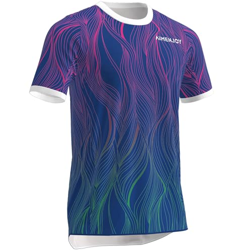 Ropa Ciclismo Hombre,Ropa Enduro MTB,Maillot Ciclismo Hombres MTB,De Secado rápido y Transpirable,Adecuado para Muchos Deportes al Aire Libre (Color-04,XXL)