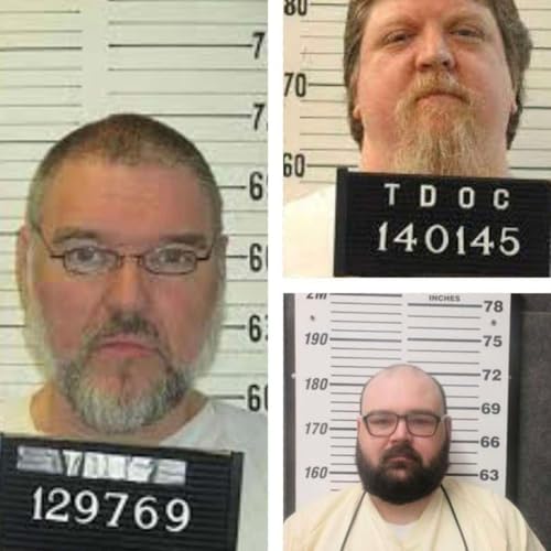 Jailhouse interview with 3 death row inmates Steven Wiggins, Jonathan Stevenson, Donald Middlebrooks cover art