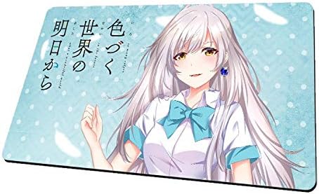 Amazon Co Jp Sp44 1 色づく世界の明日から 月白 瞳美 プレイマット 大型 ゲーミング デスクマット 滑り止め マウスパッド かわいい ちび キャラ アニメ 同人 グッズ 漫々幻想 サイズ 70 40cm ホーム キッチン