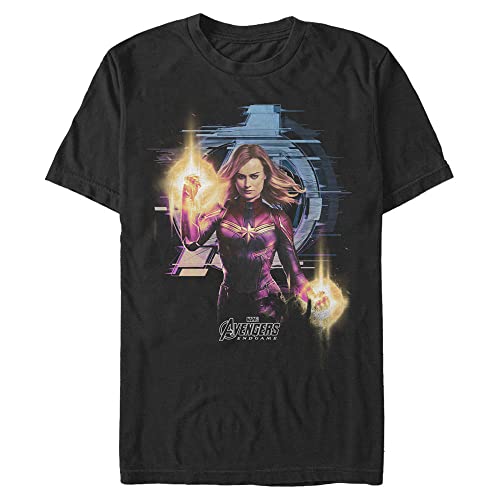 T-shirt Avengers Marvel 4XL noir pour homme solution morphologie Big and Tall