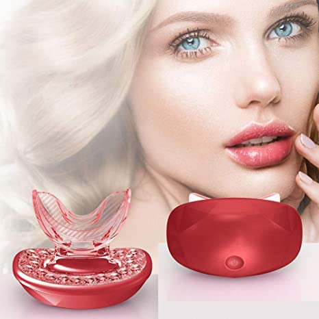 Rhyhorn Light Therapy Lip plumper Anti-Aging and Lip Enhancer Treatment For Youthful and Sexy Lips Care LED Enhancer Tool