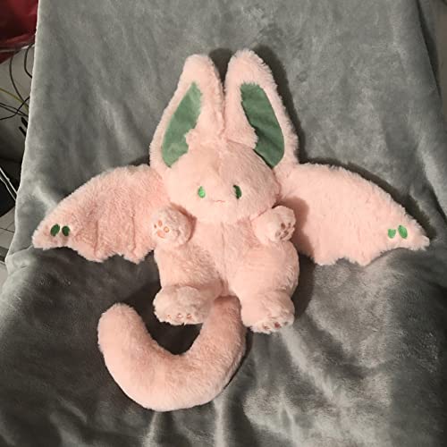 Peluche lapin rose anti-stress en faux poils doux pour l'endormissement