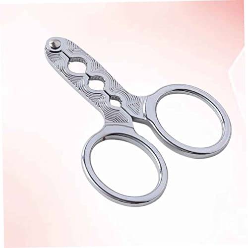 Cabilock 2pcs Melon and Nuts Tool Shape The Nutcracker Melon Scissors Melon Opener Walnut Cracker Melon Pliers Nut Crackers Shell Silver