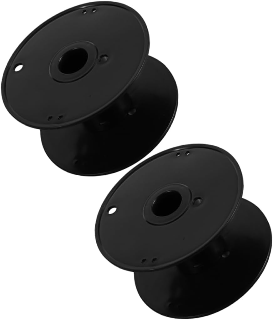 2pcs Plastic Cable Reel Organizer Diameter Cord Storage for Electric Cords Extension Cables and Wires for Home Office Use