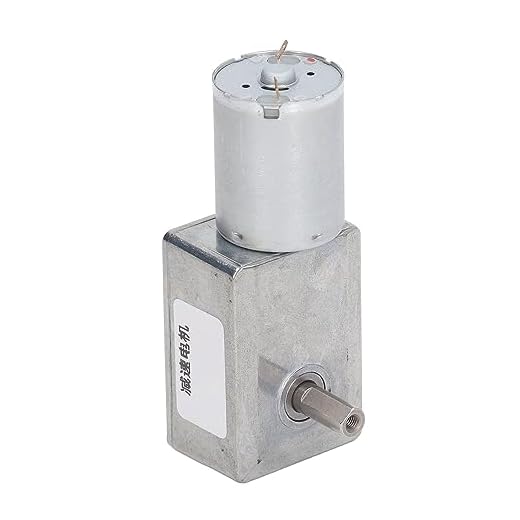 Self-Locking DC Gear Motor for Versatile Uses