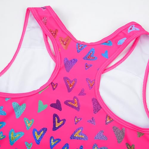 Image of JerrisApparel Little Girls' Summer Two Piece Boyshort Tankini Kids Swimsuit