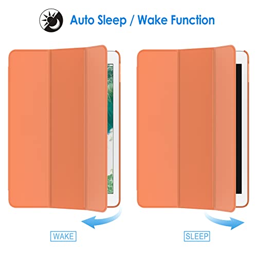 Image of JETech Case for iPad (9.7-Inch, 2018 /2017 Model, 6th /5th Generation), Smart Cover Auto Wake /Sleep (Papaya)