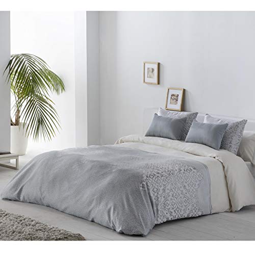 Tejidos JVR - Funda nórdica Sacha - Cama 150 cm - Color Oro