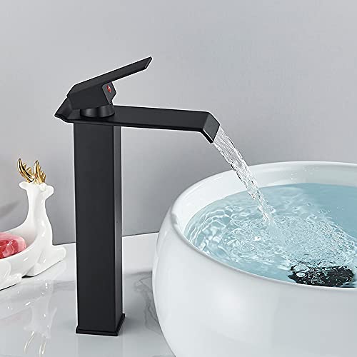 Mitigeur de lavabo anti-éclaboussures pour régler facilement l'eau chaude et froide