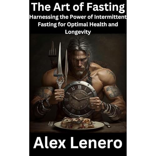 The Art of Fasting Audiolibro Por Alex Lenero arte de portada