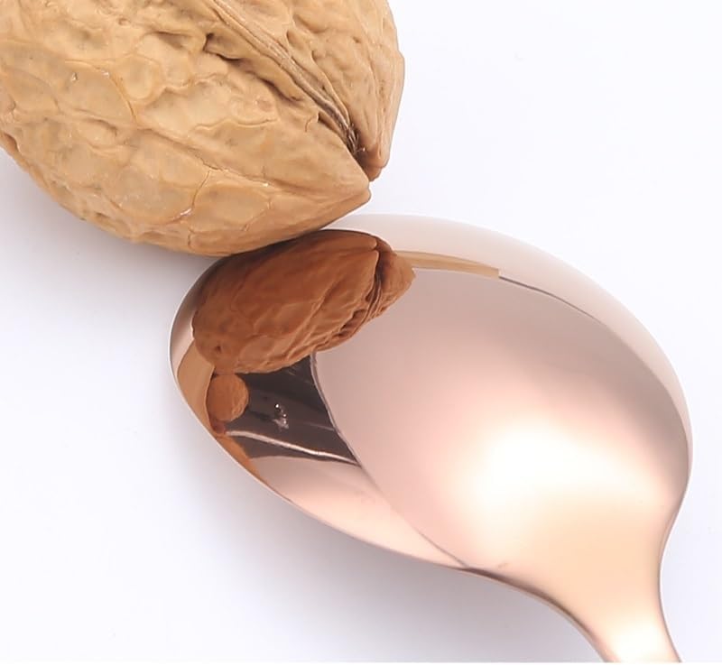 Gold Stainless Steel Flatware Set, 30-Piece Cutlery Set with Knife, Fork & Spoon, Durable 304 Silverware for Home, Party, Wedding, and Everyday Use