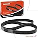 A-Premium 40.47 Inch Engine Serpentine Drive Belt Compatible with Chevrolet Equinox 2010-2017, HHR 2007, Cobalt 2007 2010, Orlando & GMC Terrain & Buick LaCrosse, Verano, Regal & Pontiac G5