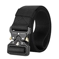 Algopix Similar Product 17 - Mens Tactical Belt SANSTHS Heavy Duty