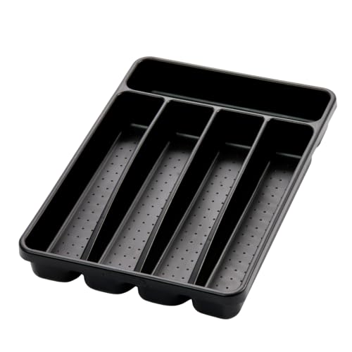 madesmart Classic Cutlery Tray, Carbon