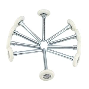 Rehomy 10 Pack 2 Garage Deur Roller Sectionele Vervanging Lager Wiel