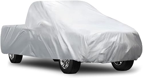 uxcell 6.8M Non-Waterproof All-Weather Truck Cover - UVRainDust Resistant Protection for Pickup Trucks Only (Fits 6.8m Length)