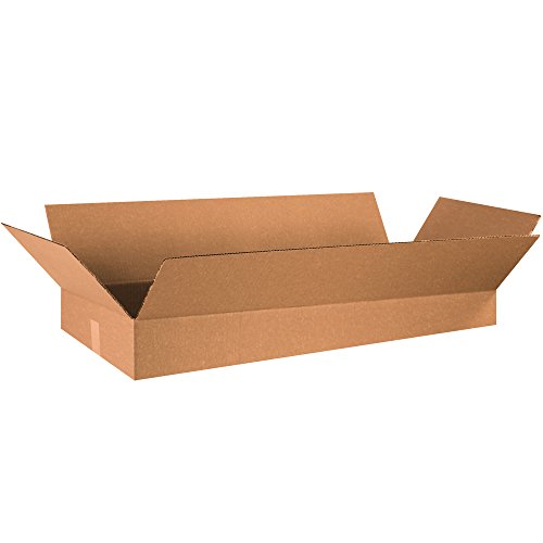 Image of TAPE LOGIC 36x16x5 Flat Corrugated Boxes, Flat, 36L x 16W x 5H, Pack of 15 | Shipping, Packaging, Moving, Storage Box for Home or Business, Strong Wholesale Bulk Boxes
