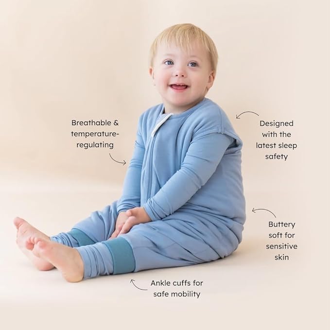 Image of KYTE BABY Unisex Sleep Bag Walker for Babies and Toddlers- Rayon Made from Bamboo 1.0 Tog