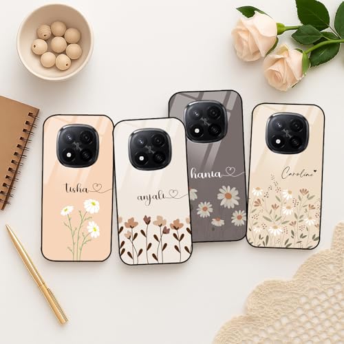 Image of COLORflow Back Cover Compatible with Redmi Note 14 Pro Plus | Floral Family Customized | Shockproof TPU Bumper with Camera Protection Back Cover Compatible with Redmi Note 14 Pro Plus