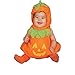 Dress Up America Disfraz de Calabaza para bebés: Talla 6-12 Meses