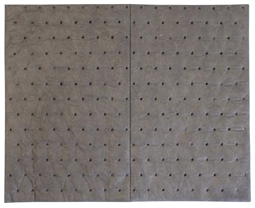 Image of Oil-Dri L91003 15 inch W x 19 inch L Universal Light Weight Perforated Pad, 200 Mats /Box