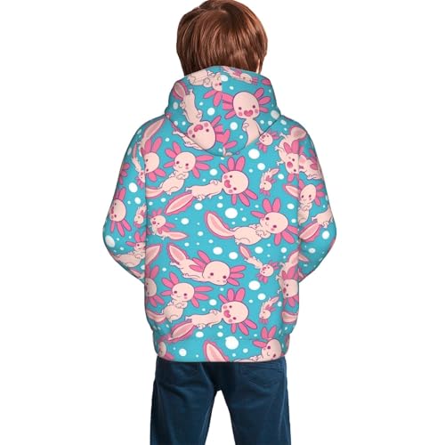 Watermelon Capybara Hoodie Youth Hooded Sweatshirt 3D Digital Printed With Pockets Tops2