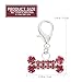 NESTINGHO 2pcs Dog Cat Collar Pendant Rhinestone Studded Bone Keyring Hanging Charm for Pet Collar Decoration Shiny Dog Bone Pendant Accessories and Cats